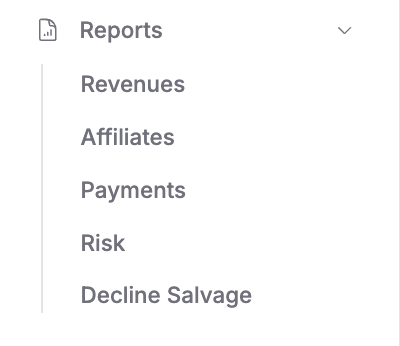 Reports Navigation